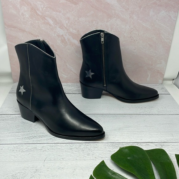 Thursday Boot Company Shoes - Thursday Boot Company Country Star Western Boots in Black 8.5 S95
